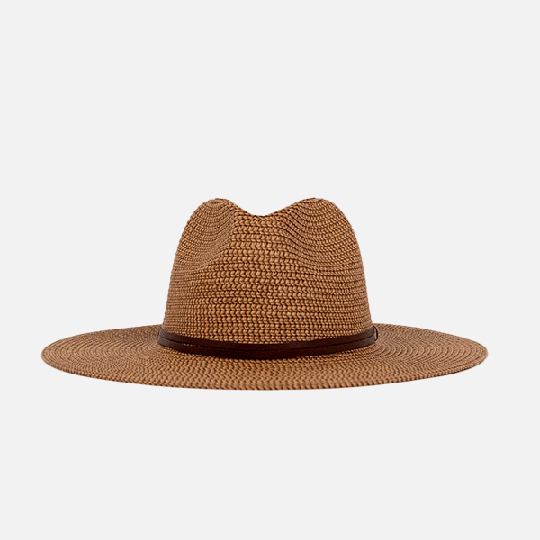 Rusty Gisele Straw Hat - Choc Honey