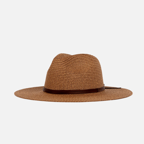 Rusty Gisele Straw Hat - Choc Honey