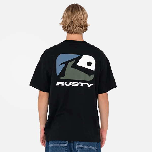 Rusty Phenom Short Sleeve Tee - Black