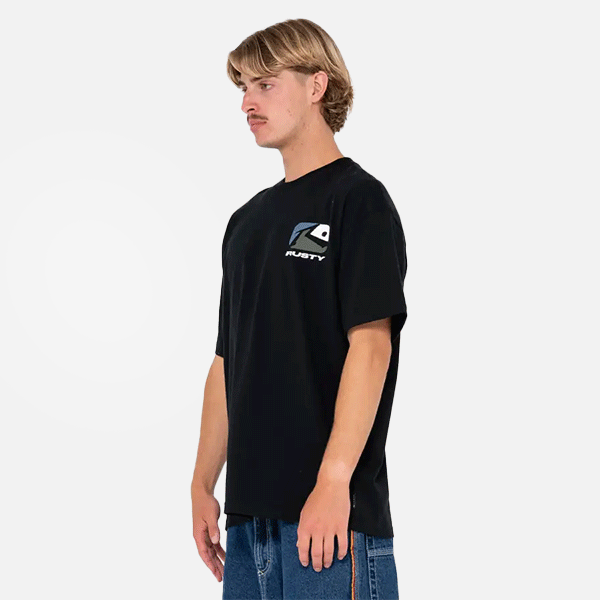 Rusty Phenom Short Sleeve Tee - Black