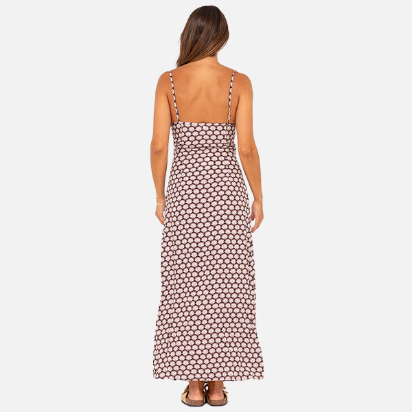 Rusty Sorrento Maxi Dress - Tuscan Brown