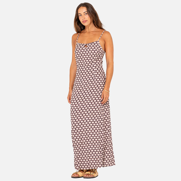 Rusty Sorrento Maxi Dress - Tuscan Brown