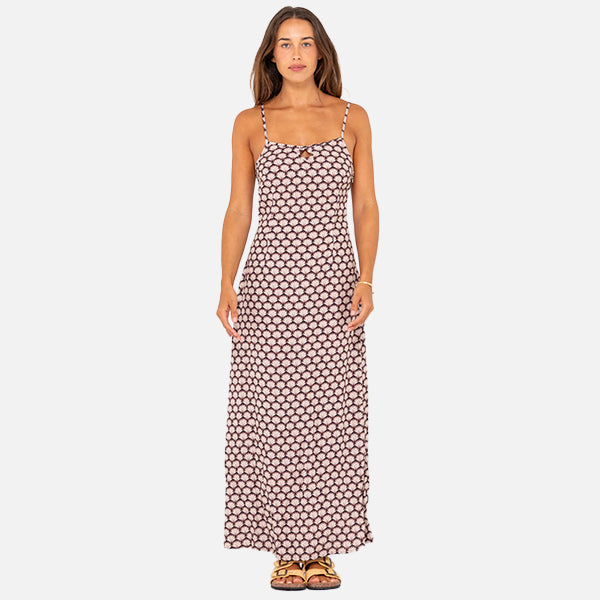 Rusty Sorrento Maxi Dress - Tuscan Brown