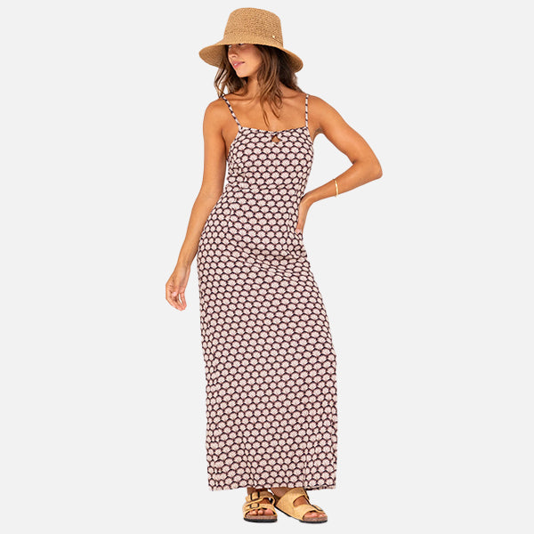 Rusty Sorrento Maxi Dress - Tuscan Brown