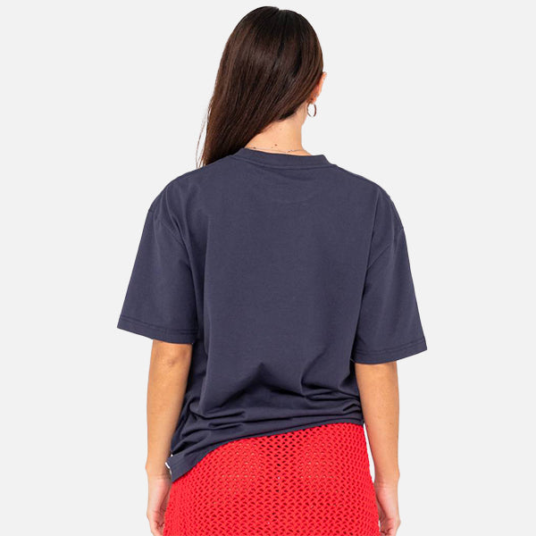 Rusty Girls OS Surf Tee - Navy