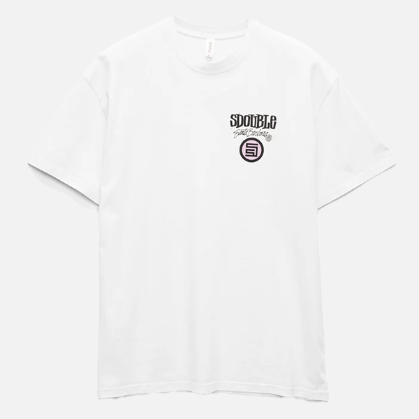 S-Double Combo Platter Tee - White