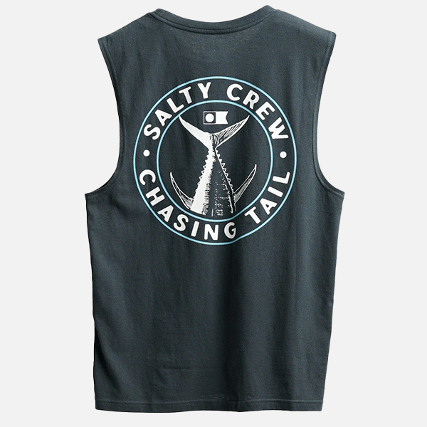 Salty Crew Tailgate Muscle Tank - Coal