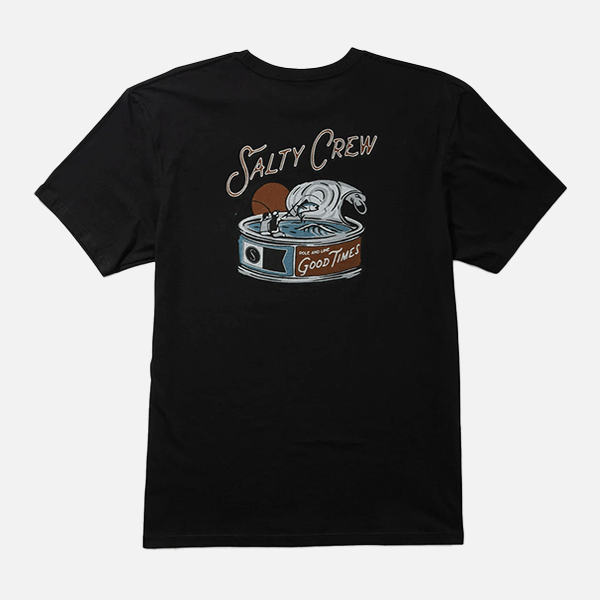 Salty Crew Tuna Can Boys Tee - Black