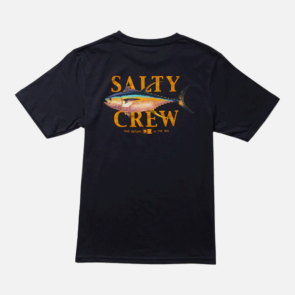 Salty Crew Yellowfin Boys Tee - Navy