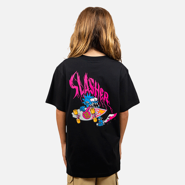 Santa Cruz OS Slasher Tee - Navy