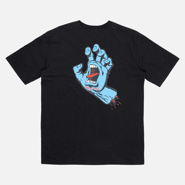 Santa Cruz Youth Opus Screaming Hand Tee - Black