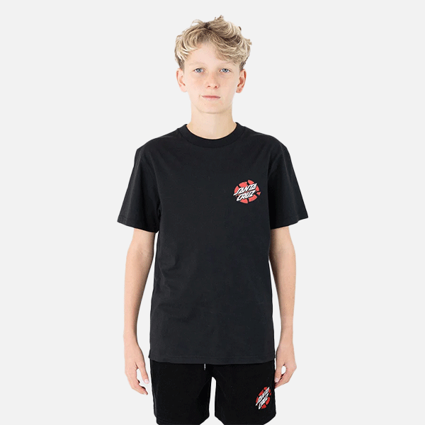 Santa Cruz Youth Meek OG Slasher Tee - Black