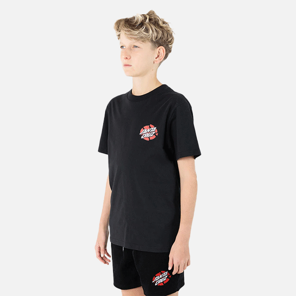 Santa Cruz Youth Meek OG Slasher Tee - Black