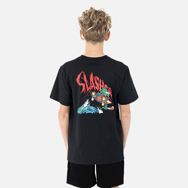 Santa Cruz Youth Meek OG Slasher Tee - Black