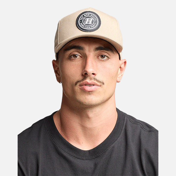 The Mad Hueys H Series Twill Snapback - Tan