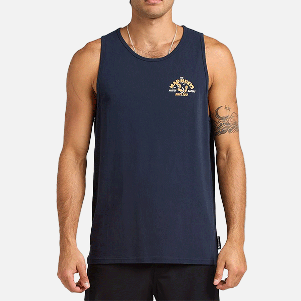 The Mad Hueys Masters Baiters Tank - Navy