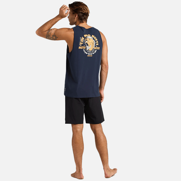 The Mad Hueys Masters Baiters Tank - Navy