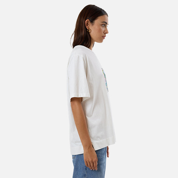 Thrills Deadly Belle Box Tee - Dirty White