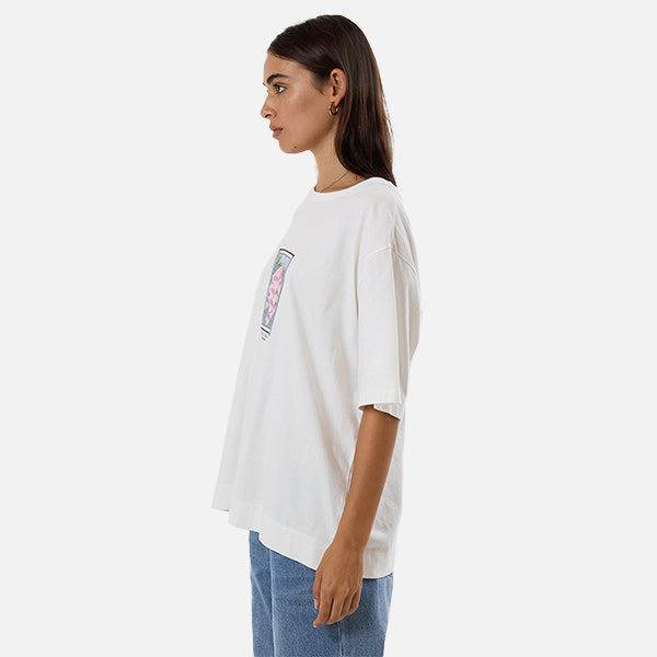 Thrills Deadly Belle Box Tee - Dirty White