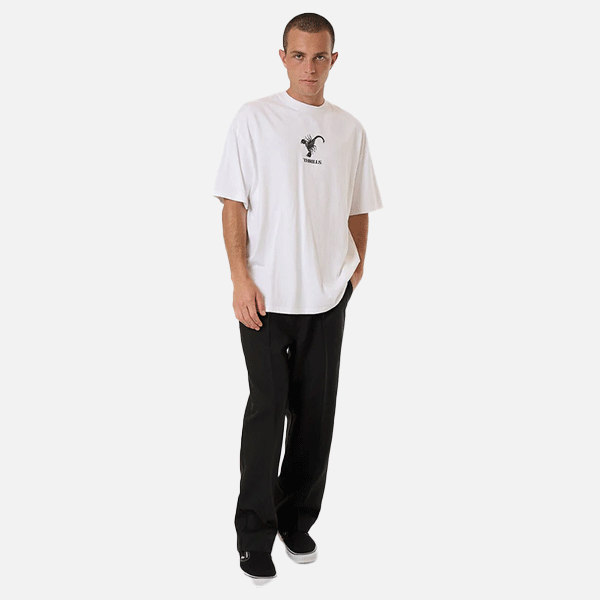 Thrills Energy Box Fit Oversize Tee - White