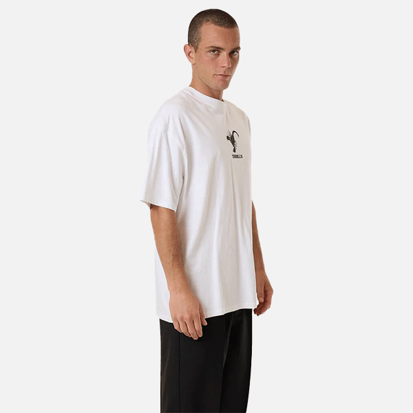 Thrills Energy Box Fit Oversize Tee - White