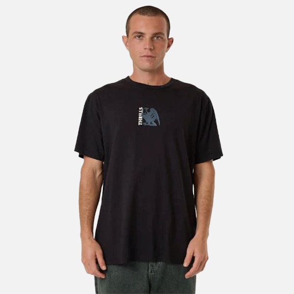 Thrills Heavy Times Merch Fit Tee - Black