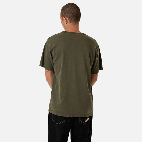 Thrills Workwear Embro Merch Fit Tee - Grape Leaf