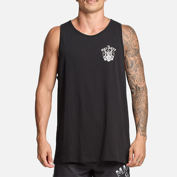 The Mad Hueys Ahoy Fkrs Tank - Black