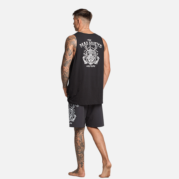 The Mad Hueys Ahoy Fkrs Tank - Black