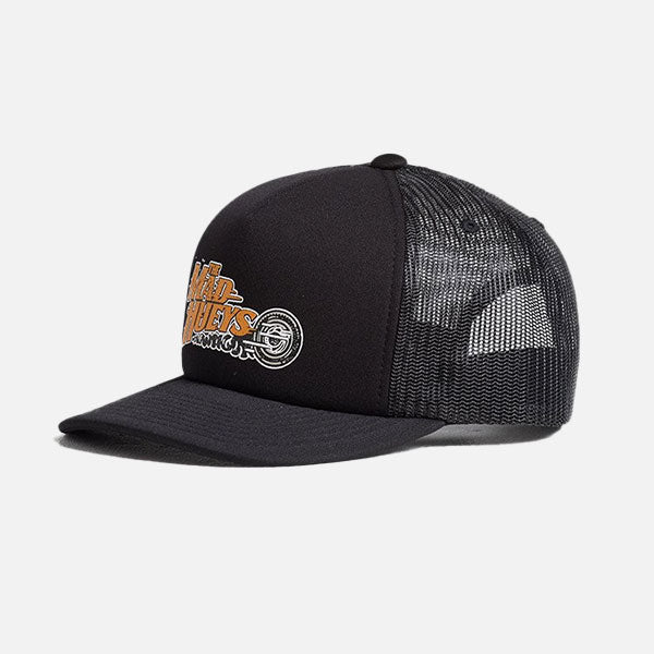 The Mad Hueys Crikey Gang Youth Foam Trucker - Black