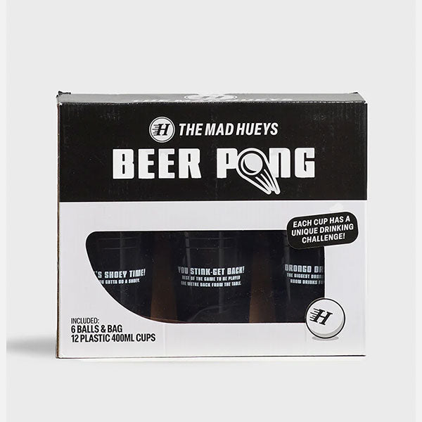 The Mad Hueys Beer Pong - Black