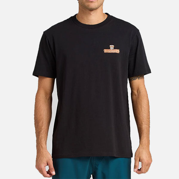 The Mad Hueys The Kracken Captain Tee - Black