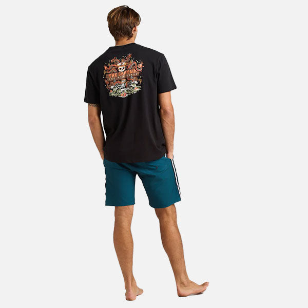 The Mad Hueys The Kracken Captain Tee - Black