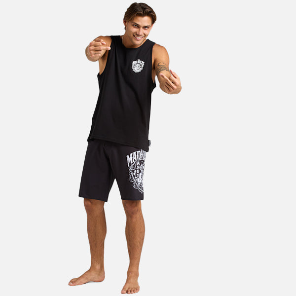 The Mad Hueys Port Side Ahoy FKRS Tank - Black