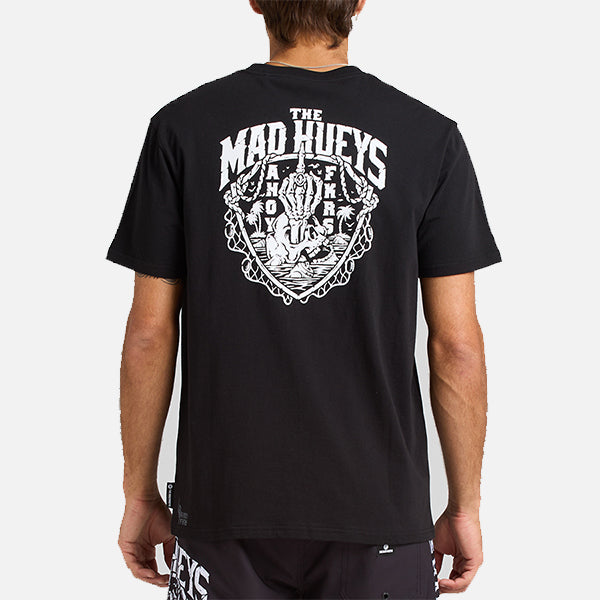 The Mad Hueys Port Side Ahoy FKRS Tee - Black