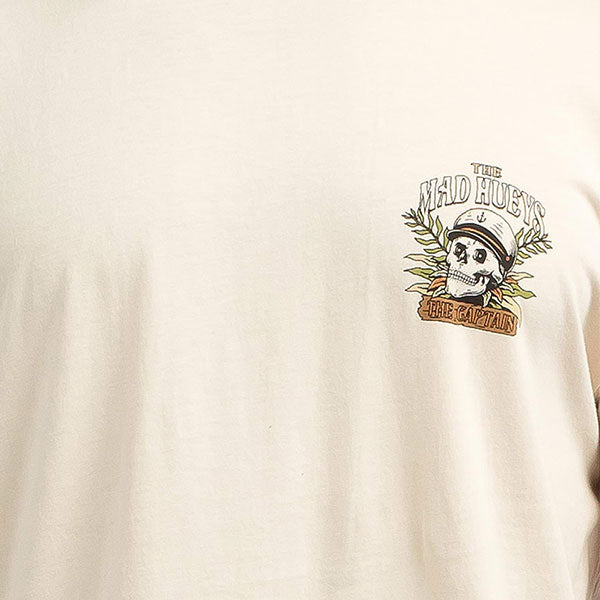 The Mad Hueys Shipwrecked Captain Tee - Cement