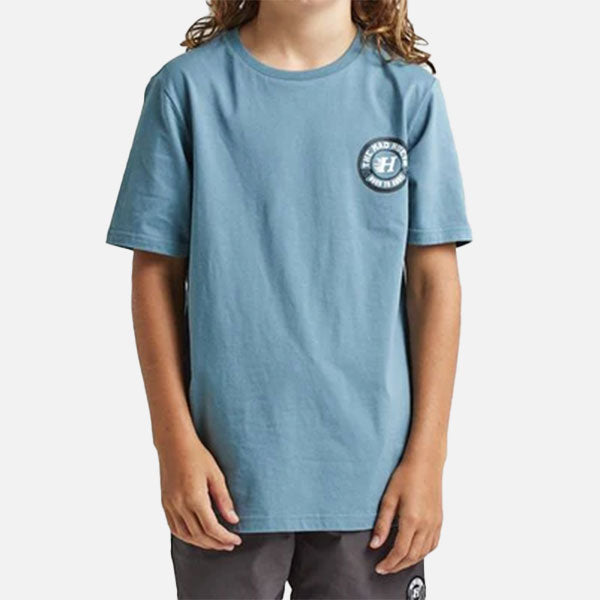 The Mad Hueys Surf Fish Youth Tee - Slate