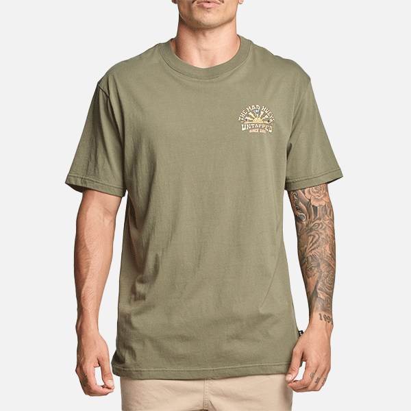 The Mad Hueys Untapped Tee - Olive