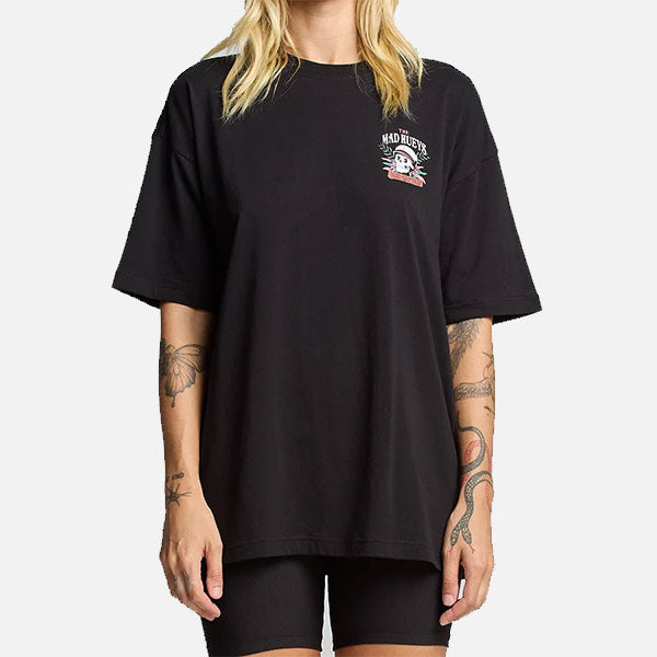 The Mad Hueys Shipwrecked Captain OS Tee - Black