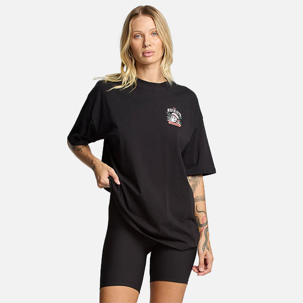 The Mad Hueys Shipwrecked Captain OS Tee - Black