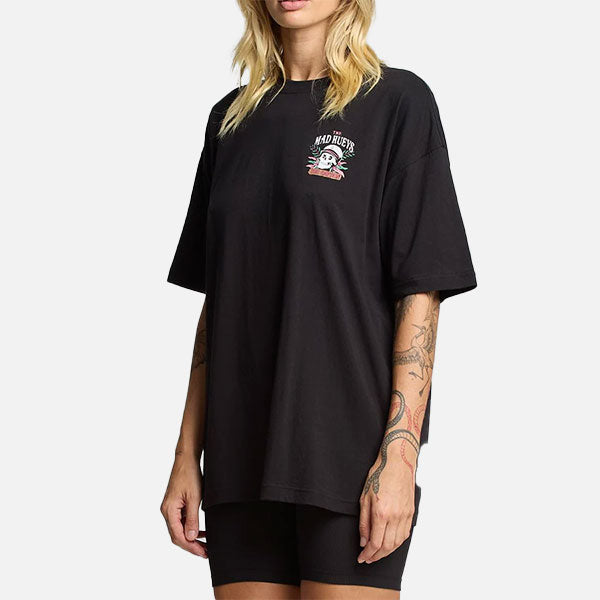 The Mad Hueys Shipwrecked Captain OS Tee - Black