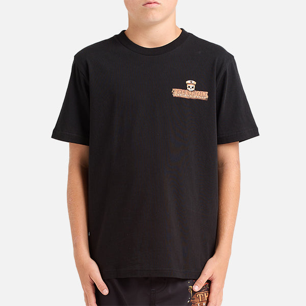 The Mad Hueys Youth Kraken Tee - Black