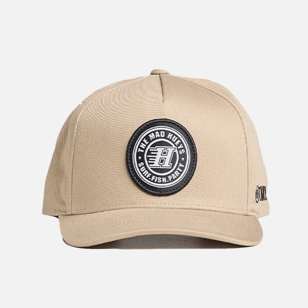 The Mad Hueys H Series Twill Snapback - Tan