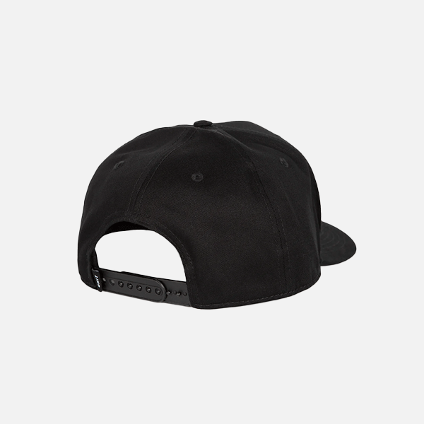 Unit Frontline Snapback Cap - Black