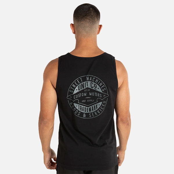 Unit Goods Singlet - Black