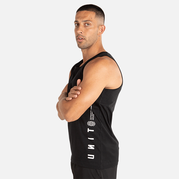 Unit Lab Singlet - Black