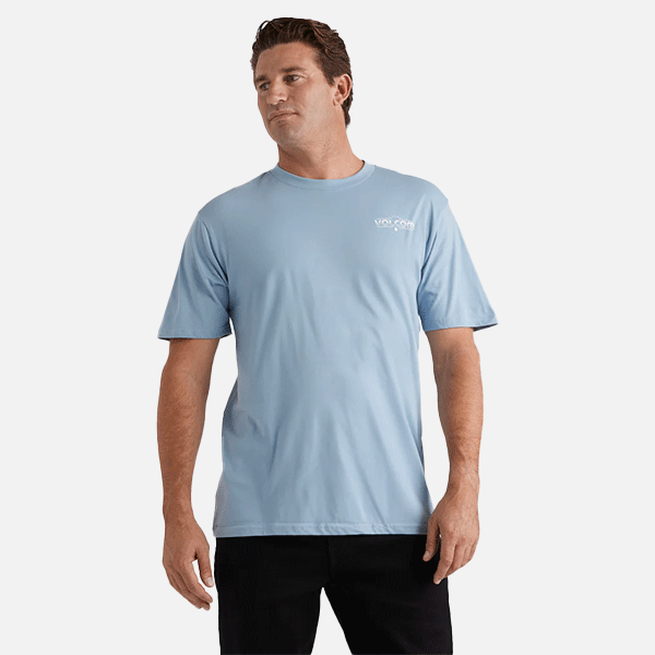 Volcom Aus The Early Tee - Slate Blue