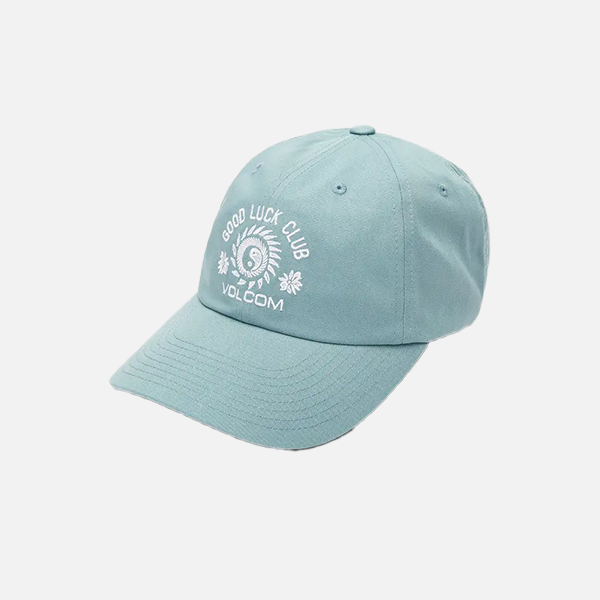 Volcom Good Luck Dad Hat - Stone Blue