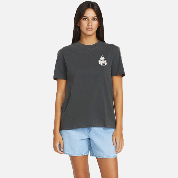 Volcom Lock It Up Tee - Vintage Black