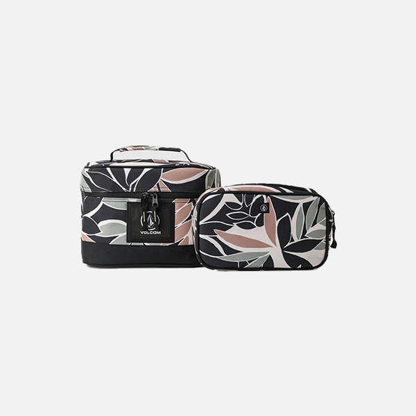 Volcom Patch Attack Deluxe Makeup Bag - Sage